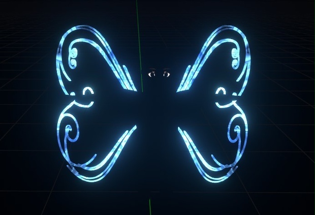 Neon Fairy Wings