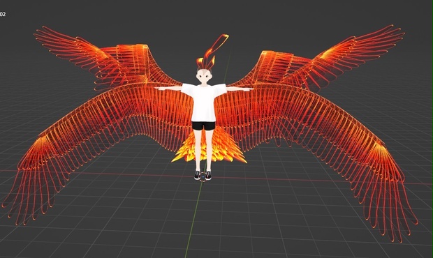 Flamed Seraphoenix Alt Tail