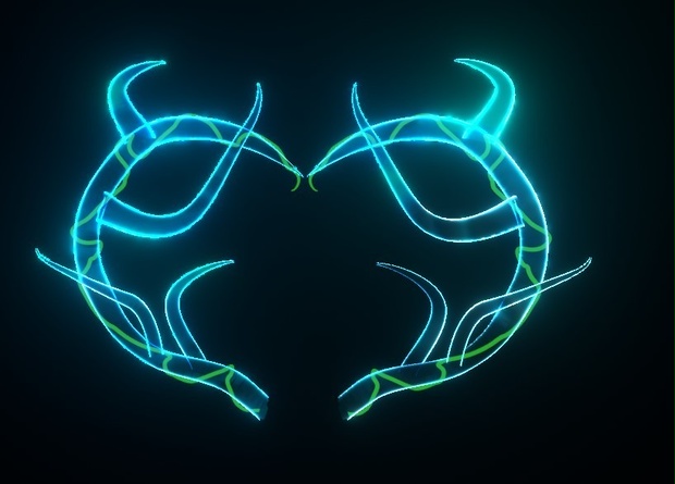 Neon Lovedeer  Antlers