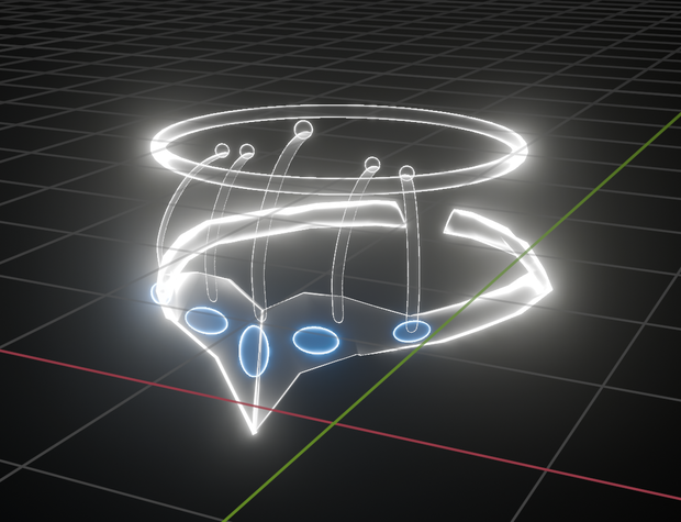 Glowing Halo-Crown