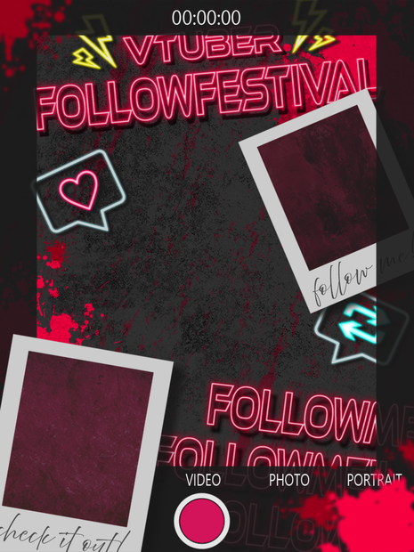 【フリー素材】Follow festival