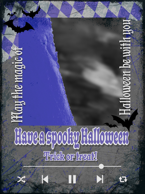 【フリー素材】Happy halloween
