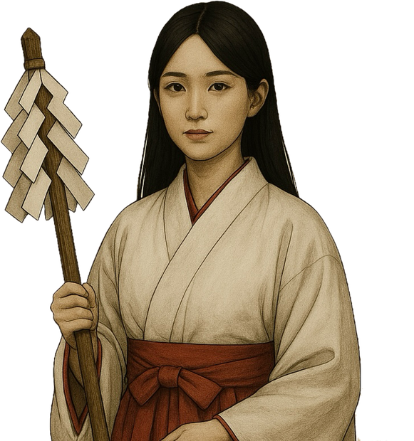 透過左No.014ー祝福の巫女-Blessed Shrine Maiden