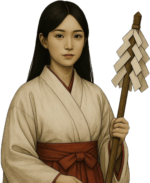 透過右No.014ー祝福の巫女-Blessed Shrine Maiden
