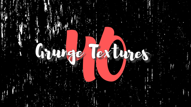 40 grunge textures 40種類のグランジ動画素材+23点追加