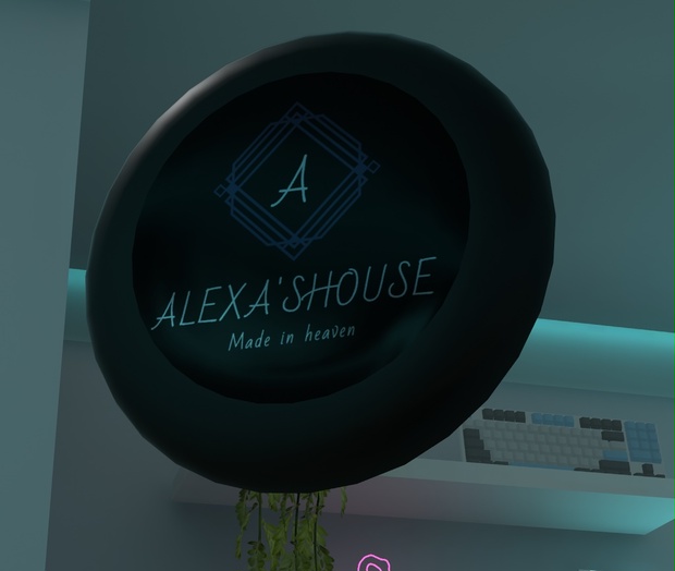 【VRChat想定】original badge Oort claft BOOTH