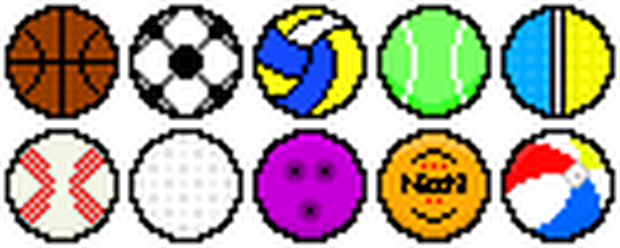 ボールのドット絵