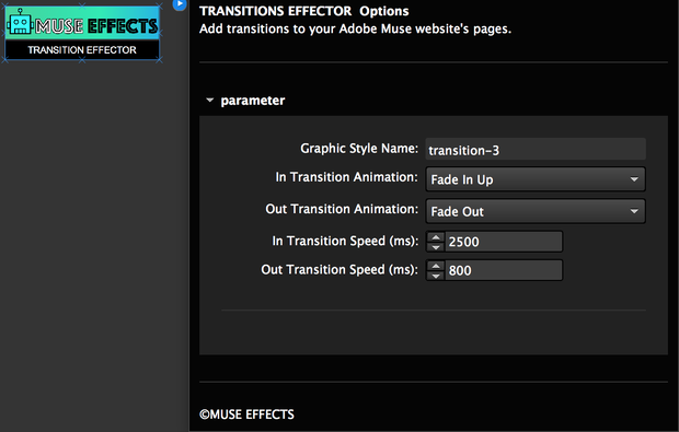 TRANSITION EFFECTOR