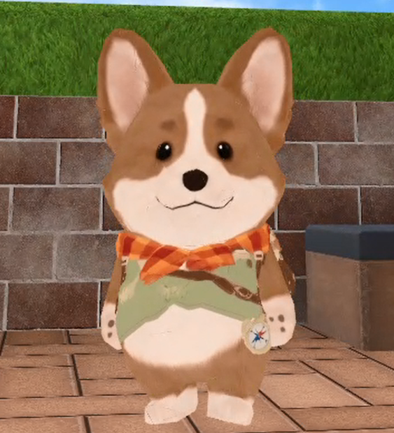 【cluster向けVRM】Mint Cat Studio Corgi Scout v1.0 / こぎ隊長