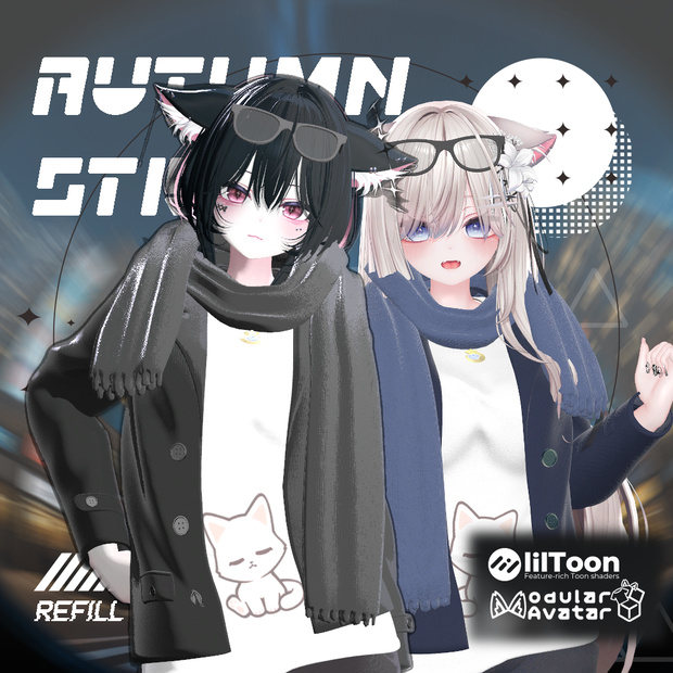 【10アバター対応】🍁Autumn Street🍁