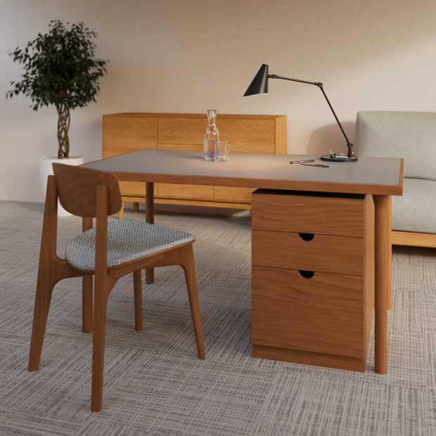 デスクチェアとデスク【3Dモデル】Desk & chair
