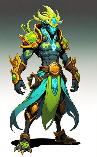 Ethereal Elemental Warrior