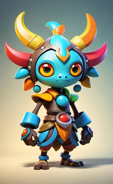 Mystical Horned Guardian