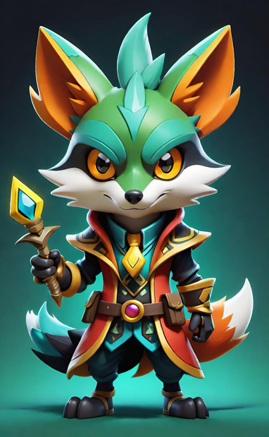 Magic Fox Mage