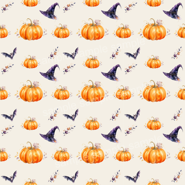 大人のハロウィン｜大人の和モダン水彩パターン