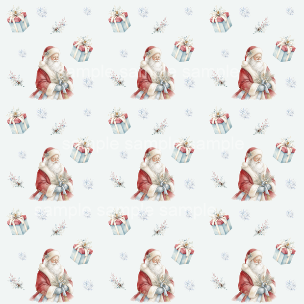 大人のクリスマス｜大人の和モダン水彩パターン