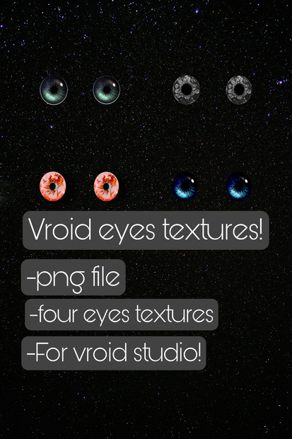 Vroid eyes textures