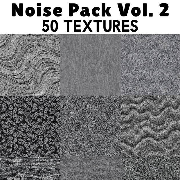 Noise Textures Vol. 2 🩶 CC0 商用利用可 🩶 Pixel Place 🩶