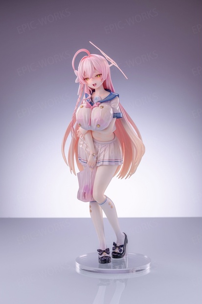 西*東様 完成品 浦和ハナコ 雨夜ver. ガレージキット フィギュア ブルーア ハナコ-雨夜ver - epic-works - BOOTH