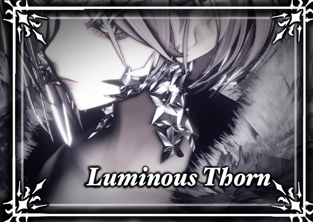 【MA対応】Luminous Thorn face accessories