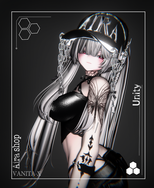 【VRC向けヘッドホン＆帽子】～UMBRA-CAP＆VANITA-X～