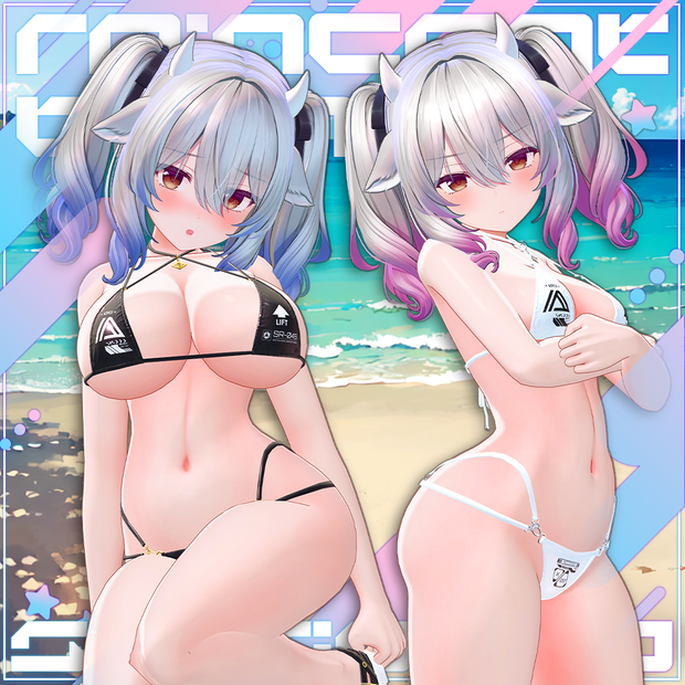 【7アバター対応】レインコートビキニ