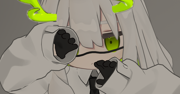 【無料】黒い手袋テクスチャ（キプフェル用）