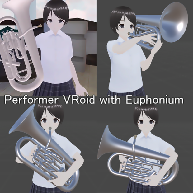 Performer VRoid with Euphonium