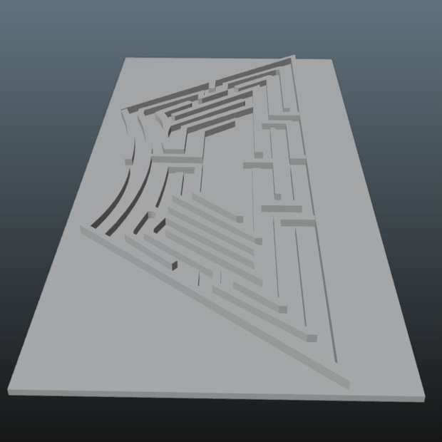 ３ｄ　　迷路　迷宮