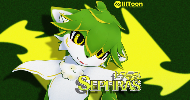【オリジナル３Dモデル】Sephras -セフラス- 【VRChat想定】