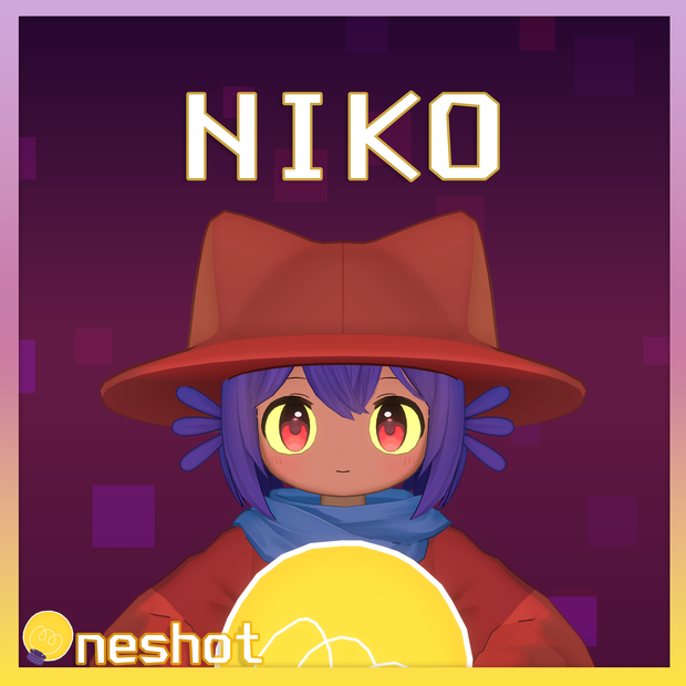 ニコ Niko / 3Dモデル 【PC & Quest】