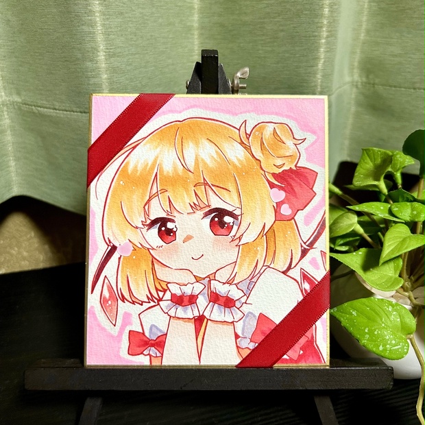 原画』フランドール・スカーレット 小色紙 - 翠彩堂 - BOOTH