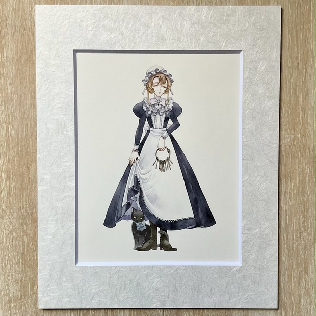 原画｜猫とメイド - CARMMISTAKE SOUVENIRS - BOOTH