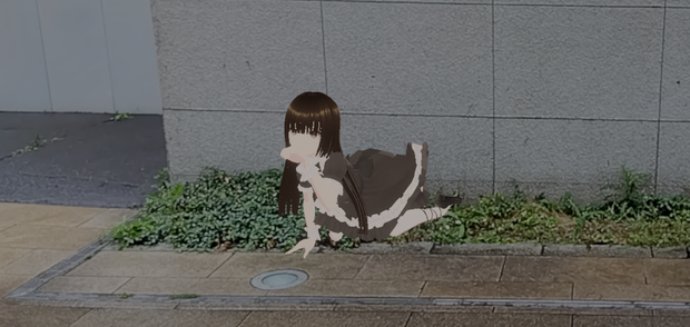 スマホのカメラと連携して3Dキャラを撮影できるアプリ(RoidFriend)