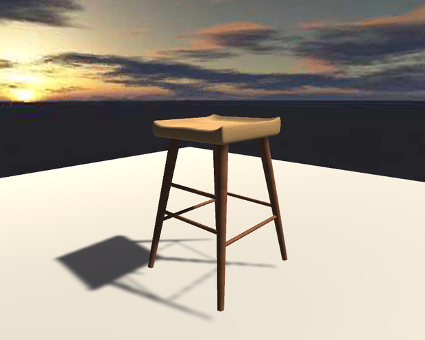【3D素材】スツール