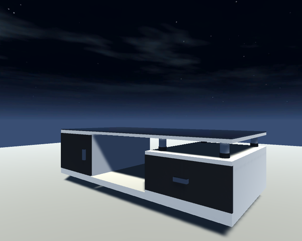 【3D素材】コー​​ヒーテーブル