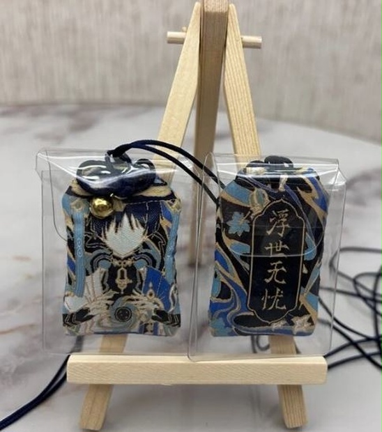 原神 スカラマシュ 放浪者 お守り風キーホルダー bastetcatฅ^•ω•^ฅ BOOTH