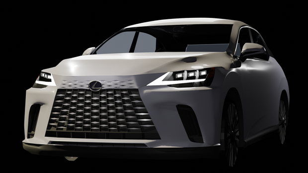 【自動車3Dモデル】LEXUS RX
