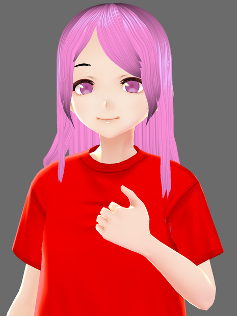 vroid studio longhair preset