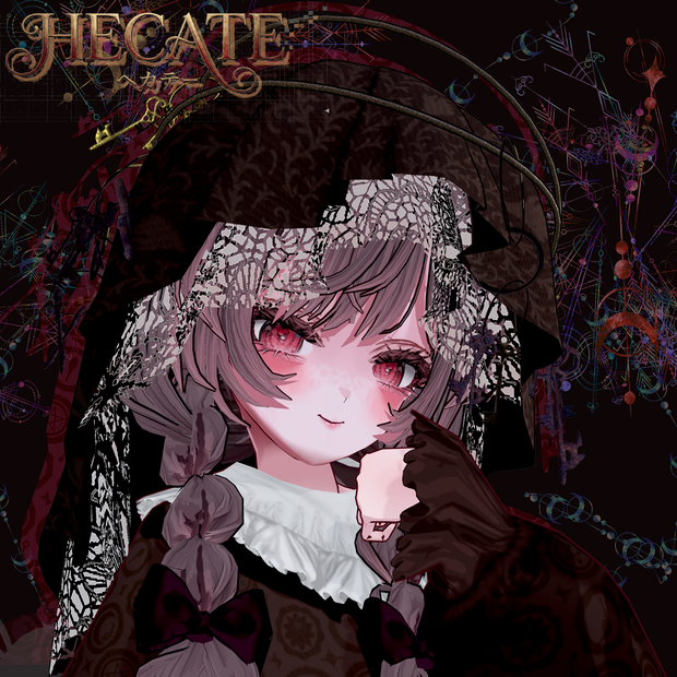 [vroid＋vrm]　ヘカテー Hecate