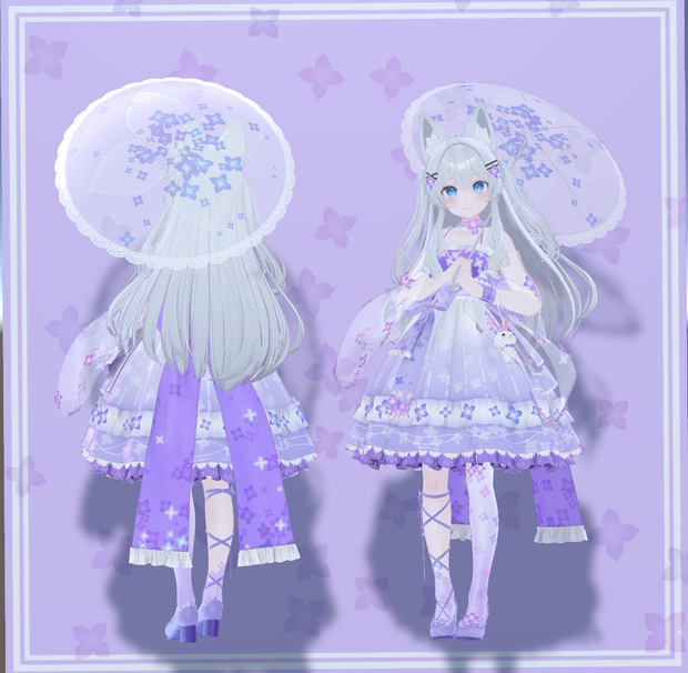vrchat衣装【 ライムLime,chiffon,manuka適応です】