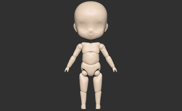 ZBrush用素体