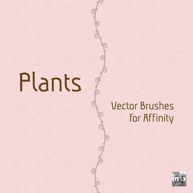 Affinity用 植物のブラシ