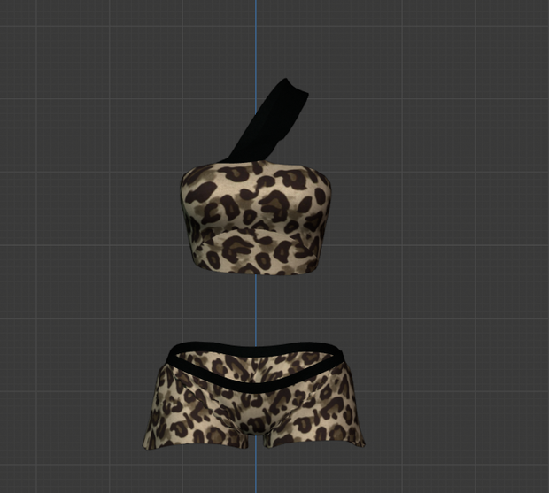 Leopard print pajamas