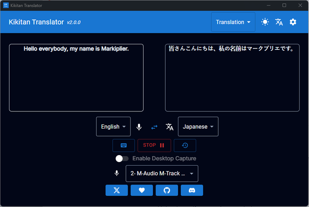Kikitan Translator