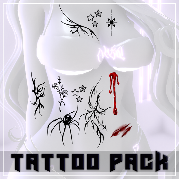 VRCHAT CUSTOM TATTOOS