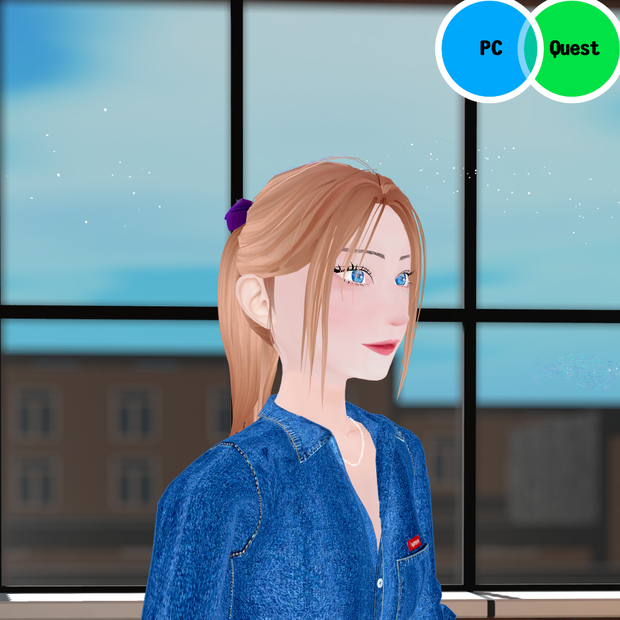 VRCHAT用 3Dモデル「ルーシー」