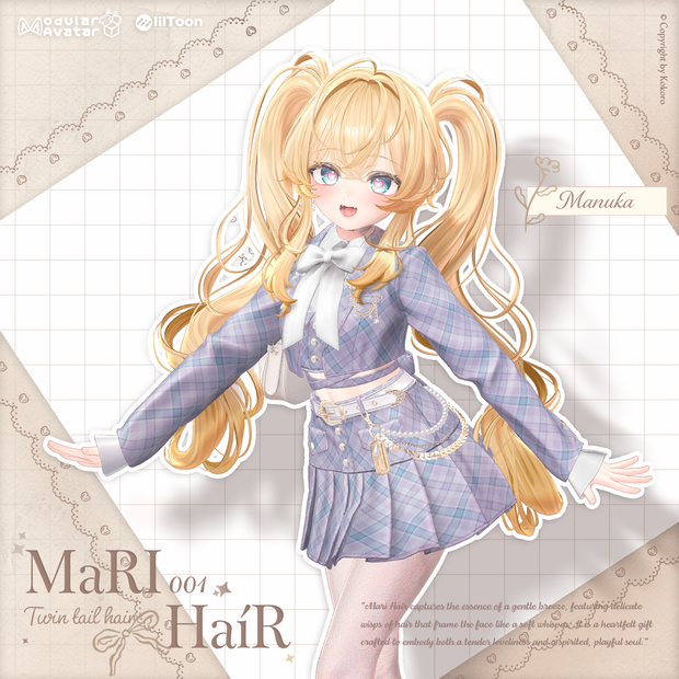  [[ 16AVATARS ]] ✨ MARI HAIR 