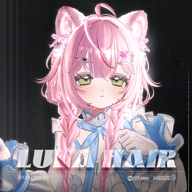 🔶[[ 𝟏𝟖アバター対応 ]]  ✶ 𝐋𝐔𝐍𝐀 𝐇𝐀𝐈𝐑 ✶🔶