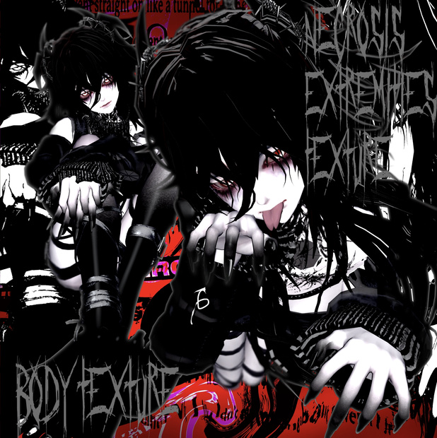 【期間限定sale】Necrosis Extremities Body Texture/velnica専用